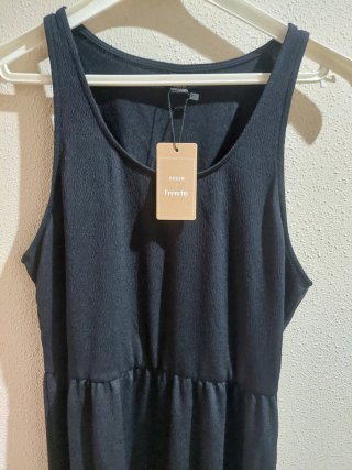 Vestido de verano negro Shein Frenchy