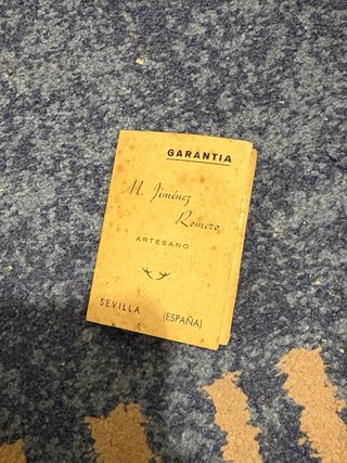 Guitarra Jiménez Romero artesanal