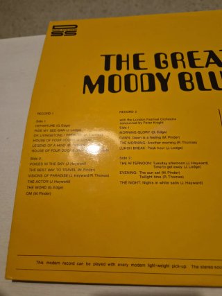 Vinilo Doble LP The Great Moody Blues