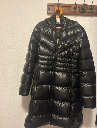 Abrigo Geox Negro Mujer