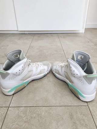 Jordan 6 Gris Blanco Menta