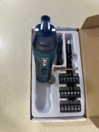 OFERTA!Destornillador Eléctrico Batería con Puntas