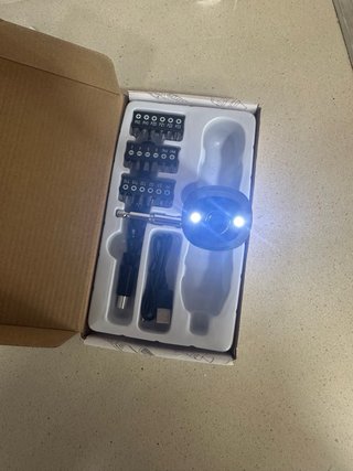 OFERTA!Destornillador Eléctrico Batería con Puntas