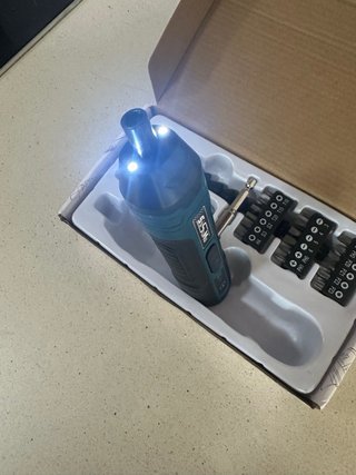 OFERTA!Destornillador Eléctrico Batería con Puntas