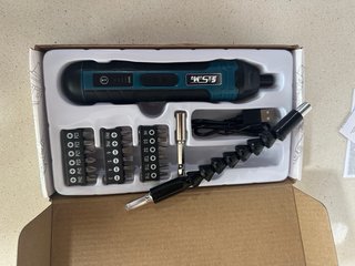 OFERTA!Destornillador Eléctrico Batería con Puntas