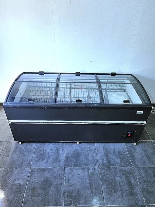 Congelador isla marca ESCOFRED 6 corredera cristal