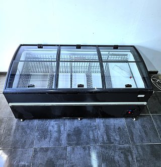 Congelador isla marca ESCOFRED 6 corredera cristal