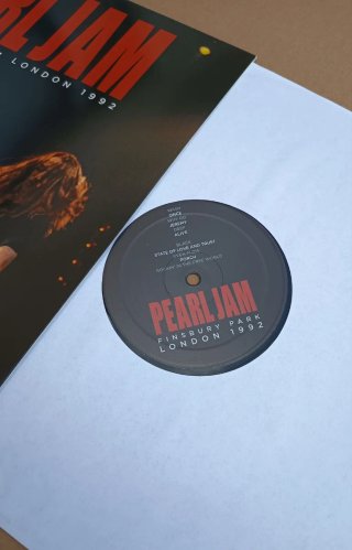 Pearl Jam LP - Finsbury Park London 1992