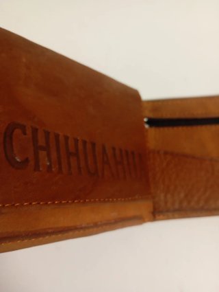 Cartera de piel Parral Chihuahua