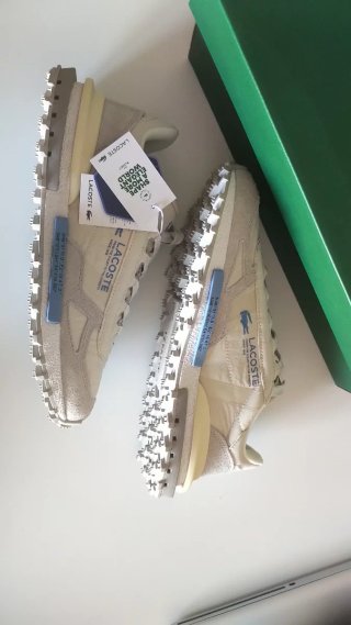 Lacoste Active Elite Bege/Cinza