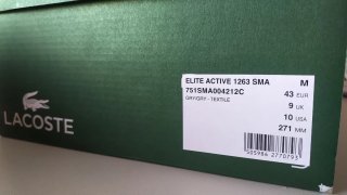 Lacoste Active Elite Bege/Cinza