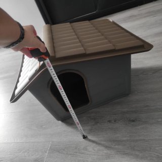 Casa para perro de plástico
