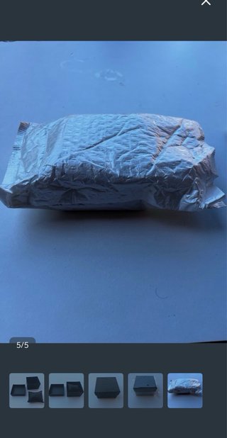 Caja de regalo negra para joyas o relojes