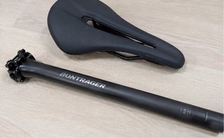 Sillín y tija Bontrager Pro Carbono