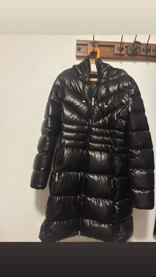 Abrigo Geox Negro Mujer