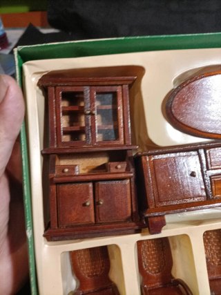 Muebles del salon Casa Muñecas Años 60