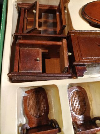 Muebles del salon Casa Muñecas Años 60