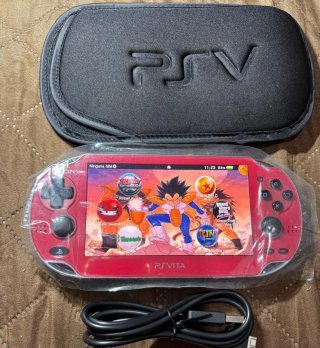PS Vita OLED Roja + Funda y Cable