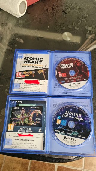 Lote 2 juegos PS5: Avatar y Atomic Heart