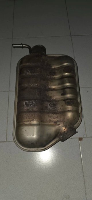 Silencioso intermedio Audi S3 8P
