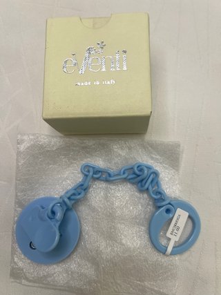 Porta-chupeta bebé Eventi Prata