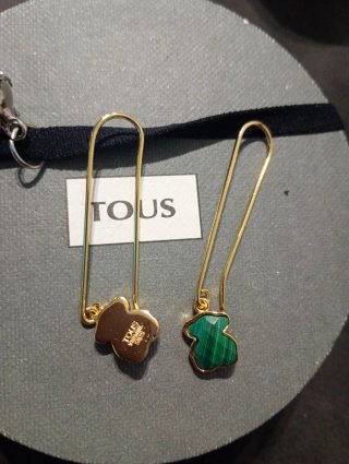 Pendientes Malaquita