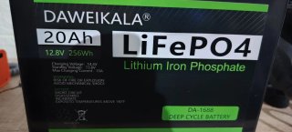 Batería LiFePO4 12V 20Ah DAWEIKALA