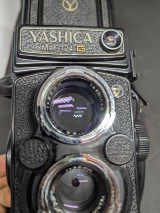 Yashica Mat 124G Fotocamera Medio Formato