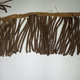 Galón antiguo hilo de oro puntilla hojilla