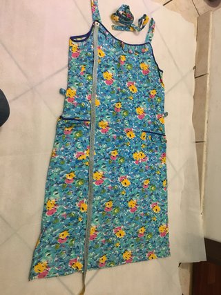 Prendisole vintage floreale