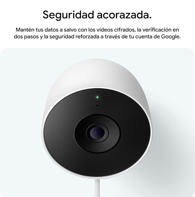 Google Nest Cam Outdoor 2ª Gen 2K