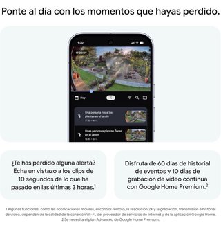 Google Nest Cam Outdoor 2ª Gen 2K