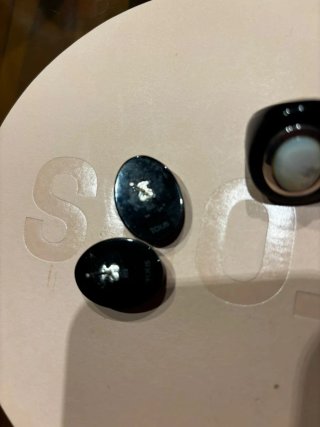 Pendientes Tous Onix y Nacar Ovalados