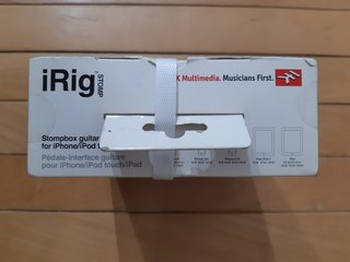 IK Multimedia iRig Stomp iOS Pedalino