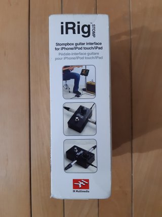 IK Multimedia iRig Stomp iOS Pedalino