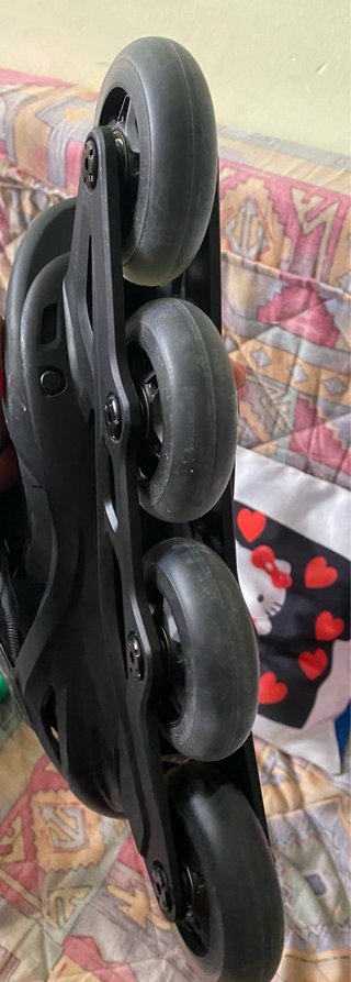 Patines en línea negros talla 37