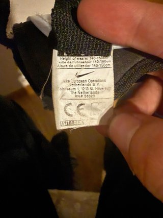 Espinilleras Fútbol Nike Blancas