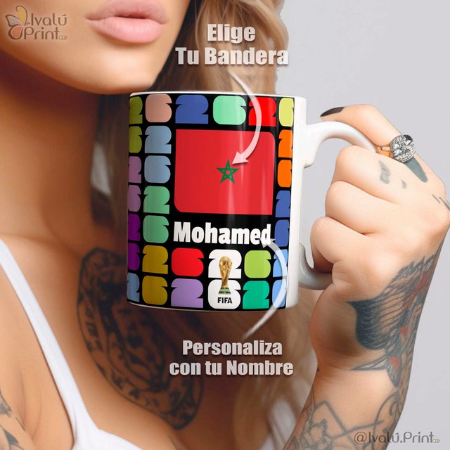 Taza Personalizada Mundial 2026