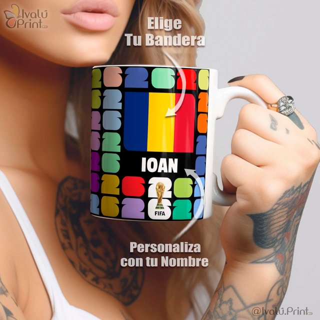 Taza Personalizada Mundial 2026