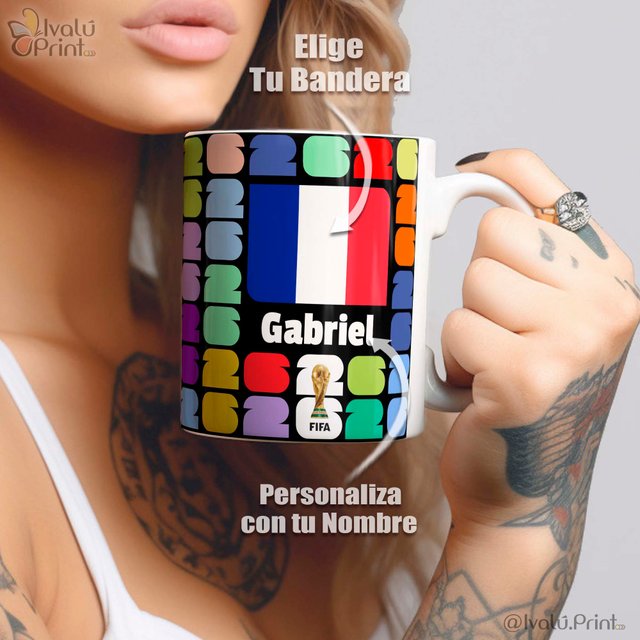 Taza Personalizada Mundial 2026