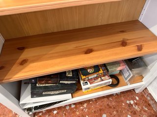 Librería Estantería Ikea Madera Blanca