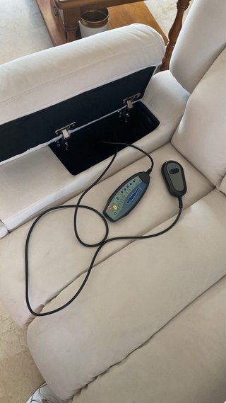 Sillón eléctrico calor y masaje