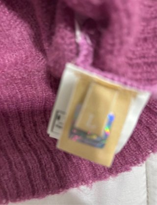 Maglione John Galliano vintage arancione viola