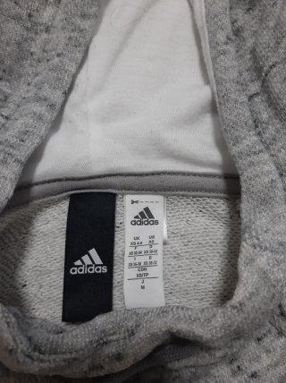 Sudadera Adidas Gris Mujer
