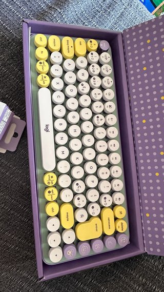 Teclado e Mouse Logitech Pop Colors