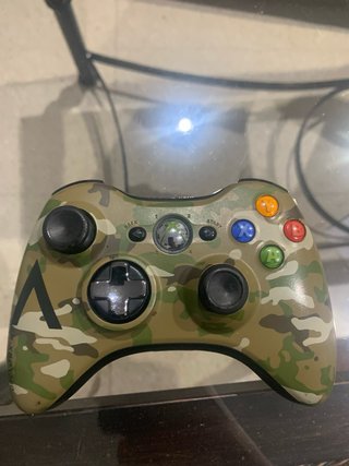Mando Xbox 360 Camuflaje Edición Especial