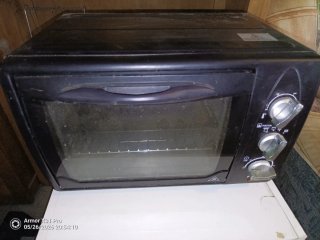Mini Horno Eléctrico Negro