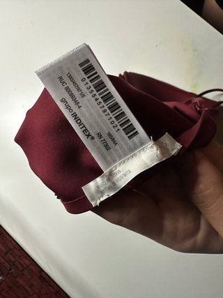 Top Zara Rojo Tirantes
