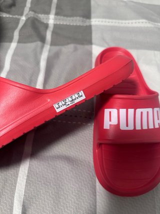 Chanclas Puma Rojas