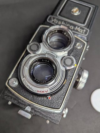 Yashica Mat 120 Fotocamera Rullino